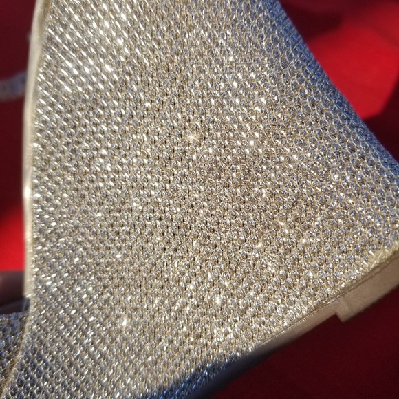 De Blossom Collection size 9 Champagne colored wedges - Picture 4 of 6